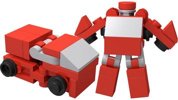 Набор LEGO MOC-49965 Transformers G1 Ironhide Mini Mecha