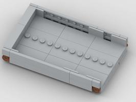 Набор LEGO MOC-49972 Cargo Truck New Flatbed Version