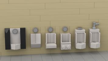 Набор LEGO MOC-50039 urinal set