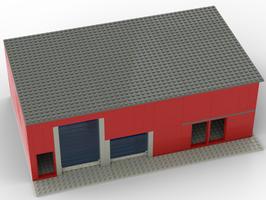 Набор LEGO MOC-50066 Lego Fire station