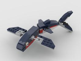 Набор LEGO MOC-50077 31088 - Flying Fish
