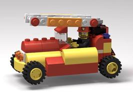 Набор LEGO MOC-50119 10698 Vintage Fire Truck