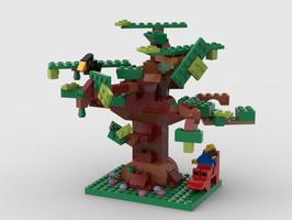 Набор LEGO MOC-50361 Reading my kindle under a tree