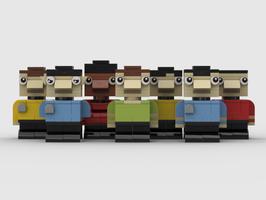 Набор LEGO Star Trek: The Original Series Cast