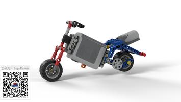 Набор LEGO MOC-50456 motorbike/motorcycle