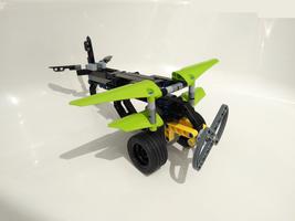 Набор LEGO MOC-50543 42103 Pullback Biplane