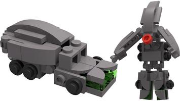Набор LEGO Transformers Movie ROTF Devastator Mixmaster Mini Mecha