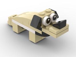 Набор LEGO MOC-50959 Small Dog ("Zwarte grizzlybeerhond")