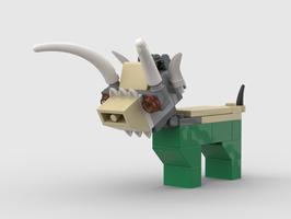Набор LEGO MOC-51097 31058 - sacrificial goat for dragon
