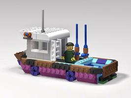 Набор LEGO MOC-51247 10698 Fisher Boat