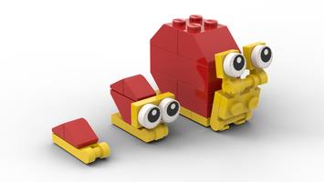 Набор LEGO MOC-51719 Snails - 3 Sizes