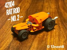 Набор LEGO MOC-51755 42104 Rat Rod No.2