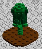 Набор LEGO MOC-52119 Green Wild Flower