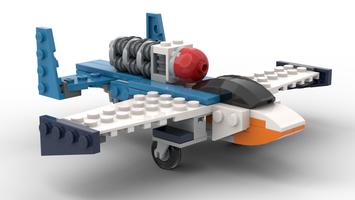 Набор LEGO 31099 Set Alternative WW2 Jet Fighter