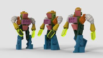 Набор LEGO MOC-52304 BIRDMAN