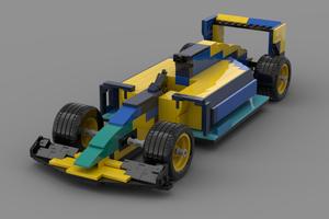 Набор LEGO MOC-52372 big F1 car