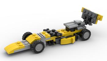 Набор LEGO MOC-52463 31014 Dragster