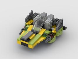 Набор LEGO MOC-52515 Lime/Yellow A-Wing