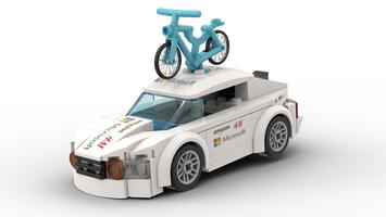 Набор LEGO MOC-52616 Follow car Team-Microsoft (Tour de France)
