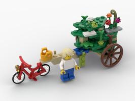 Набор LEGO Bicycle flower cart