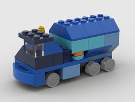 Набор LEGO MOC-53576 10706 - Oil Tanker Truck