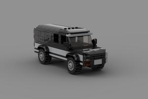 Набор LEGO black SUV