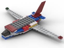 Набор LEGO MOC-53780 lego creator 31086+31087+31092 moc aeroplane