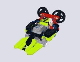 Набор LEGO MOC-53811 Mini hovercraft (42102 alternate)