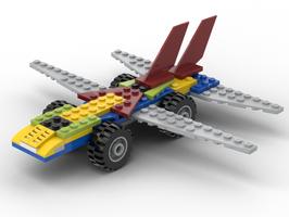 Набор LEGO MOC-53836 lego creator 31086+31087+31092 moc flying car