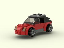 Набор LEGO MOC-54076 red car