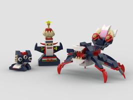 Набор LEGO The Spider, The Sorcerer, and his Cat