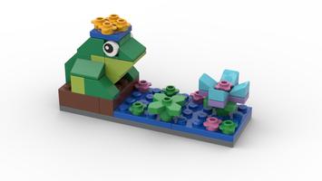 Набор LEGO MOC-54224 10698 The frog princess