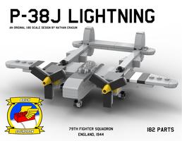 Набор LEGO MOC-54324 P-38 Lightning
