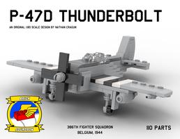 Набор LEGO P-47 Thunderbolt