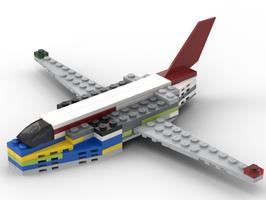 Набор LEGO MOC-54442 lego creator 31086+31087+31092 moc aeroplane 5