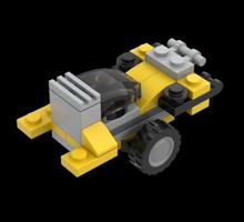 Набор LEGO MOC-54561 Flat Forklift
