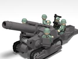 Набор LEGO 280 mm mortar M1939