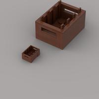 Набор LEGO MOC-54685 2x4 crate up-sized