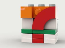Набор LEGO MOC-54711 7-11 LOGO