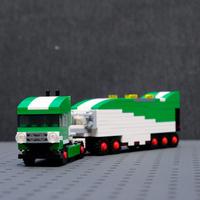 Набор LEGO MOC-54724 Micro Truck - Green Transporter
