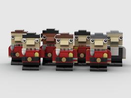 Набор LEGO Star Trek: The Original Series Cast (Movie Uniforms)