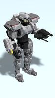 Набор LEGO Robocop 3 - Accessories only, for Lego Robocop (MOC-46668)