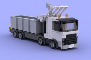 Набор LEGO MOC-55172 hook truck
