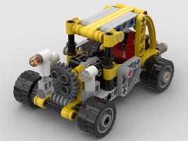 Набор LEGO MOC-55184 42031 Hot Rod