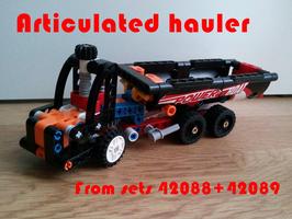 Набор LEGO MOC-55358 42088+42089 Articulated hauler