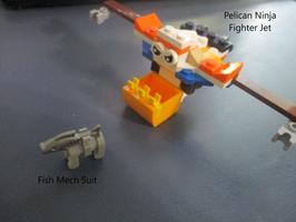 Набор LEGO PNFJ + Fish Mech Suit