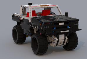 Набор LEGO MOC-55448 SUV Trial