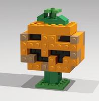 Набор LEGO MOC-55469 10698 Halloween Pumpkin