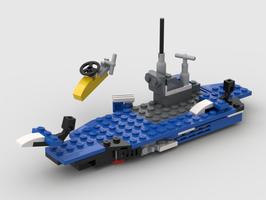 Набор LEGO MOC-55536 31087 - Aircraft Carrier