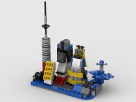 Набор LEGO MOC-55574 31087 - Futuristic City